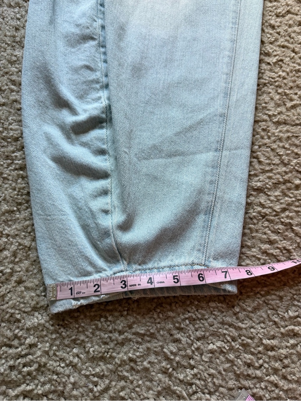 Pilcro Light Denim High-Rise Balloon Jeans Sz 27 NWT - Picture 14 of 16